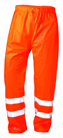 PU-Stretch-Regenbundhose ELKA, orange, wind- und wasserdicht 
