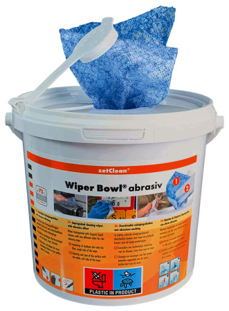 Reinigungstücher Wiper Bowl abrasiv | fusselfrei 