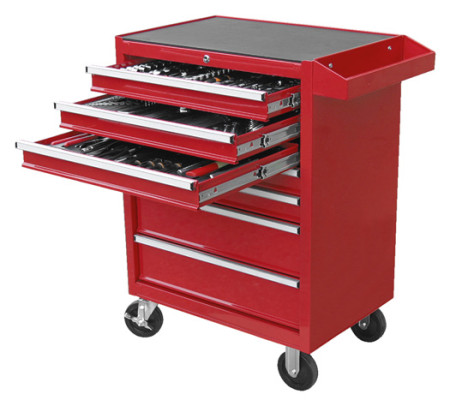 Werkzeugsortiment MOSER 217-tlg mit Werkzeugwagen Mod. WWL7 