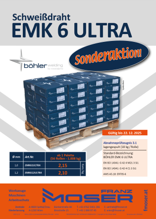 Schweißdraht EMK 6 Ultra 