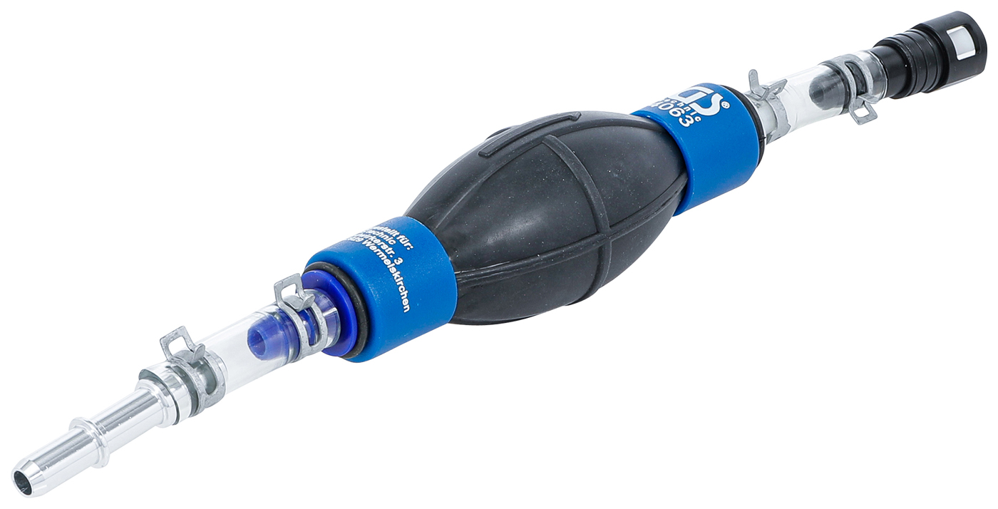 BGS 4063 Diesel-Service-Füllpumpe – Zum Befüllen Von Kraftstoffsystemen – Speziell Für Filterwechsel, Verhindert CDI-Pumpenschäden BGS 4063 Diesel-Service-Füllpumpe – Zum Befüllen Von Kraftstoffsystemen – Speziell Für Filterwechsel, Verhindert CDI-Pumpenschäden
